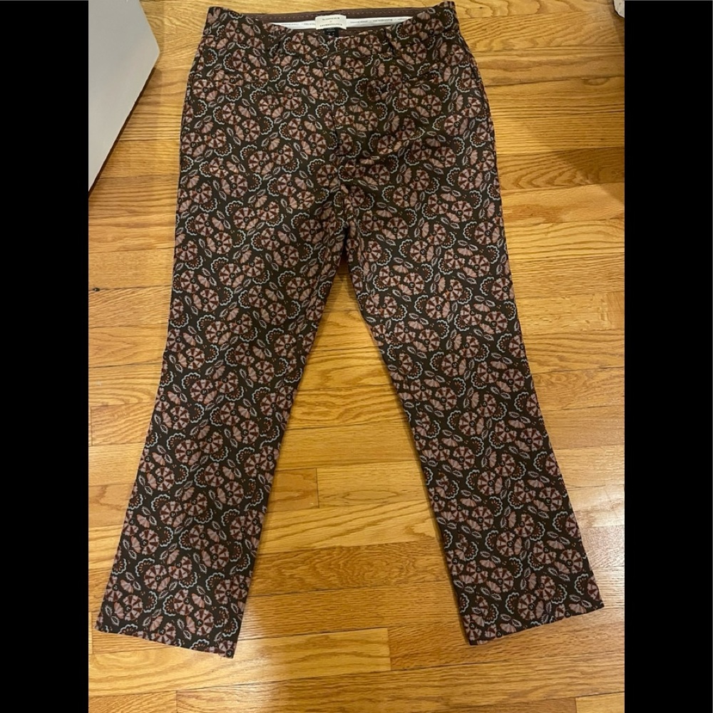 Anthropology women’s tapestry pants.